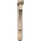 Ekena Millwork Balboa Arts and Crafts Smooth Bracket w/ Offset Brace, Douglas Fir, 5 1/2"W x 30"D x 42"H BKT0604X30X42BOA03SDF - alternate 2